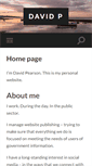 Mobile Screenshot of davidp.org.uk